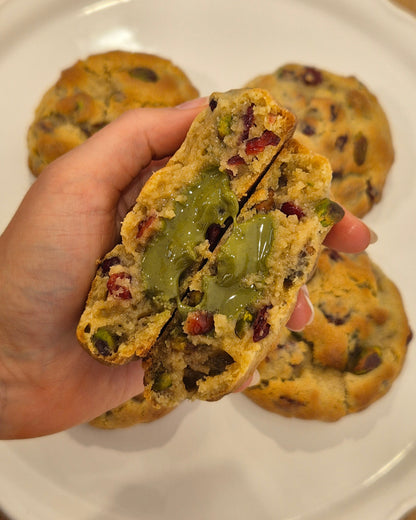 Pistachio Cranberry Cookies