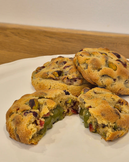 Pistachio Cranberry Cookies