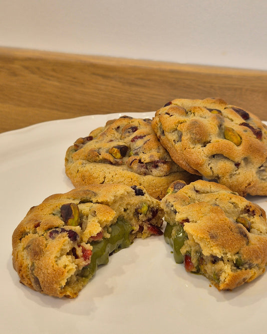 Pistachio Cranberry Cookies