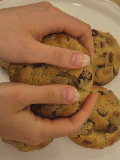 Pistachio Cranberry Cookies